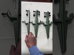 ミュラー・AGのブックエンドホルダー 新型 フラットバックサイド 0879.0124.3 オフセット印刷用部品