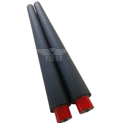 SM74 快速配送のための鉄/鋼/ゴム材料の赤い/黒色振動型ロール