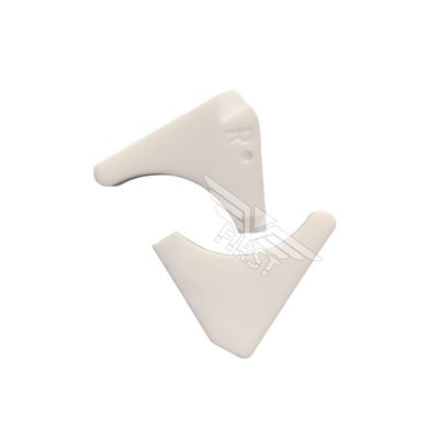 白色プレート ハイデルベルク 機械部品 端ブロックプレート部品