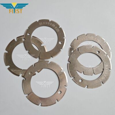 ハイデルベルク・スタール 折りたたみの機械 切断刃 白鋼 U 形/V 形オプション