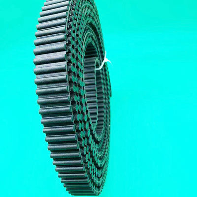 黒いPVCインプットシンクロニズムベルト 4400mm X 26mm CD74 XL75 双歯駆動タイミングベルト