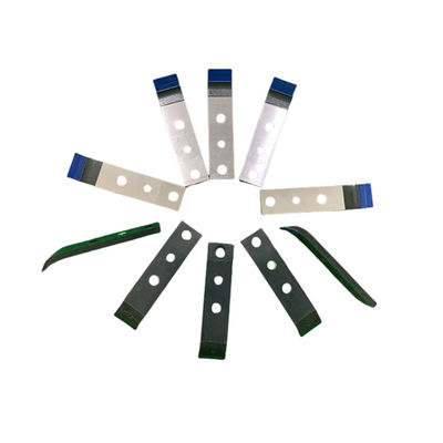 ハイデルベルクSM102の炭素鋼のグリッパーの中間の穴5mmのサイズ85mm x 19 x 4mm