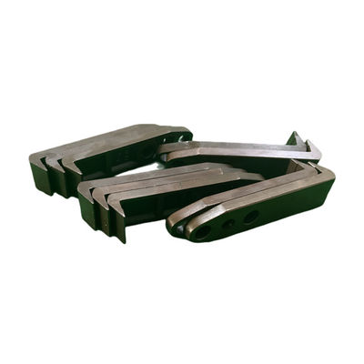 オフセット印刷の中間の穴6mm HDのための70mm x 16 x 5mmブラウンの鋼鉄グリッパー