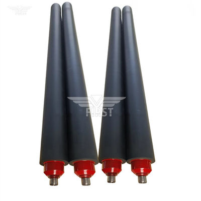 SM74 快速配送のための鉄/鋼/ゴム材料の赤い/黒色振動型ロール