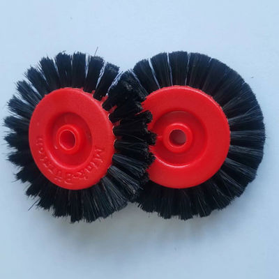 66.891.006円の黒く堅いブラシ車輪の印字機の部品6x60mm 8x60mm