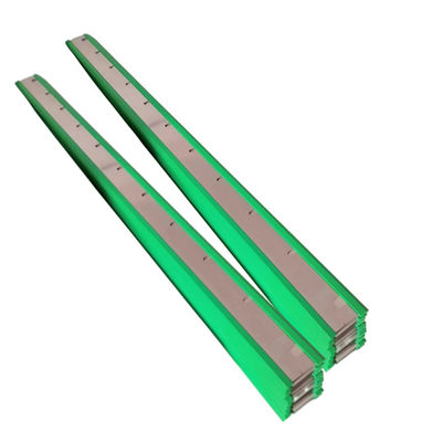 緑色 SM102 CD102 オフセット印刷用ポリウレタン/ゴム/鋼材を併用したゴム洗浄刃